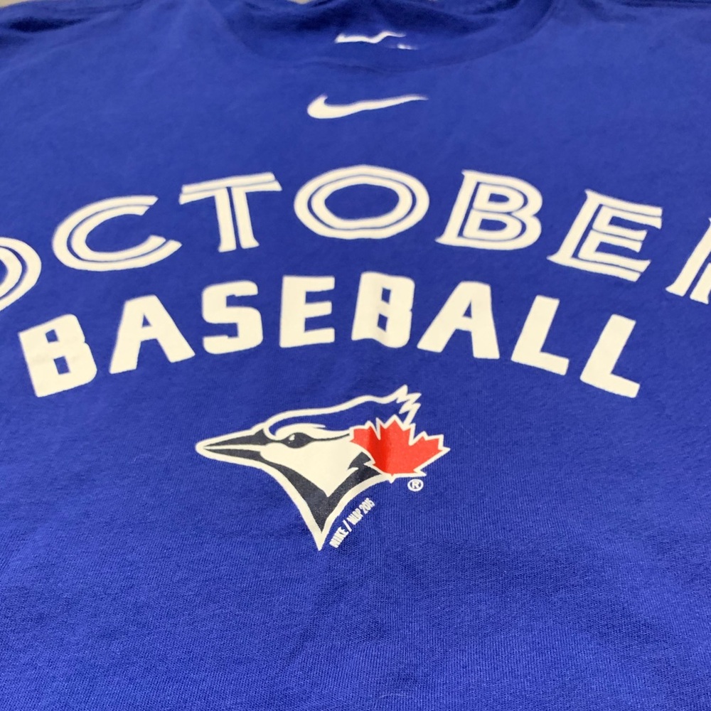 Nike Royal Blue "October Baseball" Toronto Blue Jays Tee - Picture 3 of 5